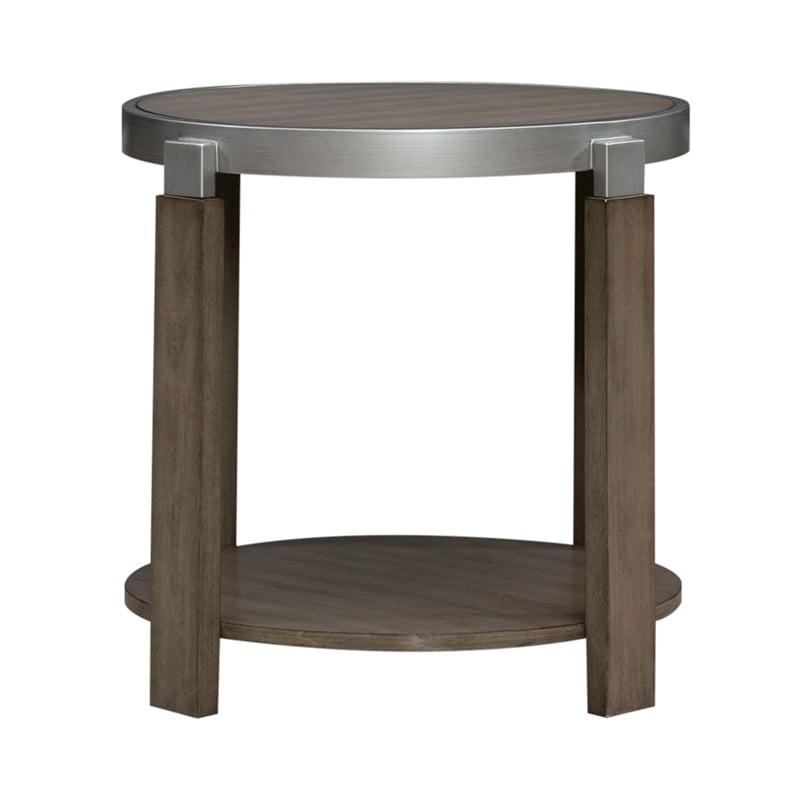 Liberty Furniture Sutton End Table - Brown