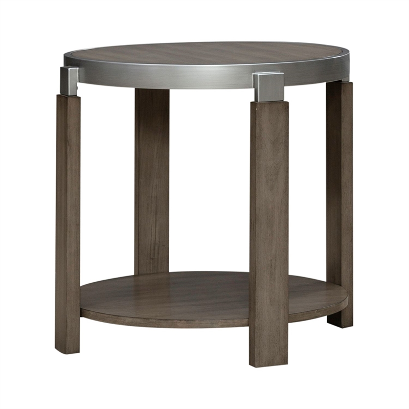 Liberty Furniture Sutton End Table - Brown