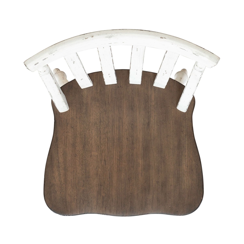 Liberty Furniture Al Fresco Slat Back Side Chair (RTA) - Set of 2 - White