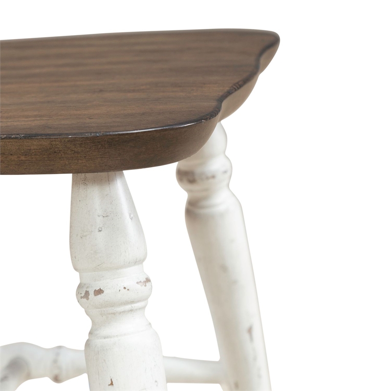 Liberty Furniture Al Fresco Slat Back Side Chair (RTA) - Set of 2 - White