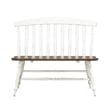 Liberty Furniture Al Fresco Slat Back Bench (RTA) - White