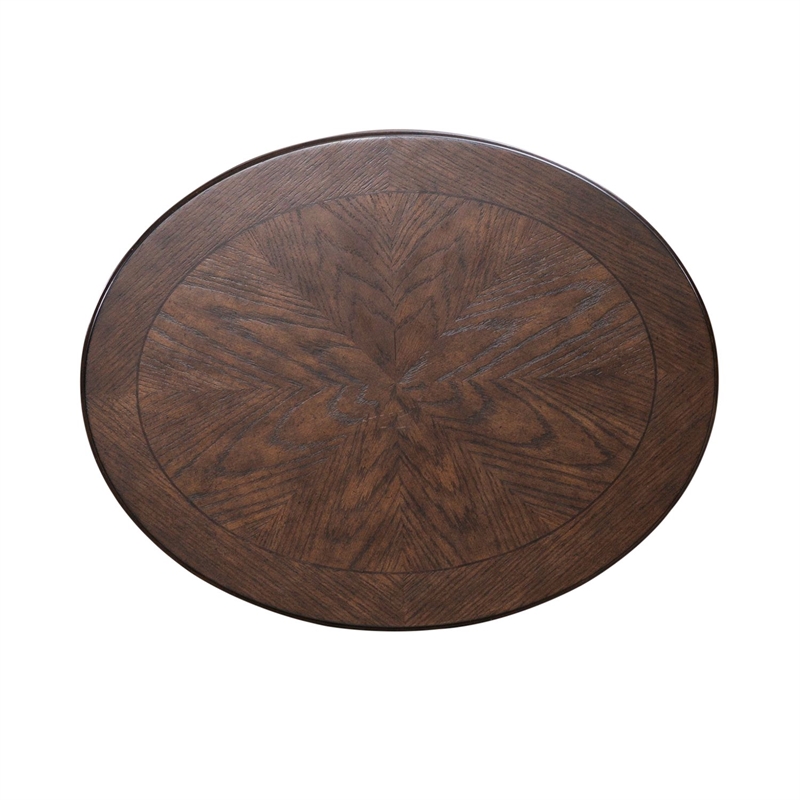 Liberty Furniture Allington Oval End Table - Brown