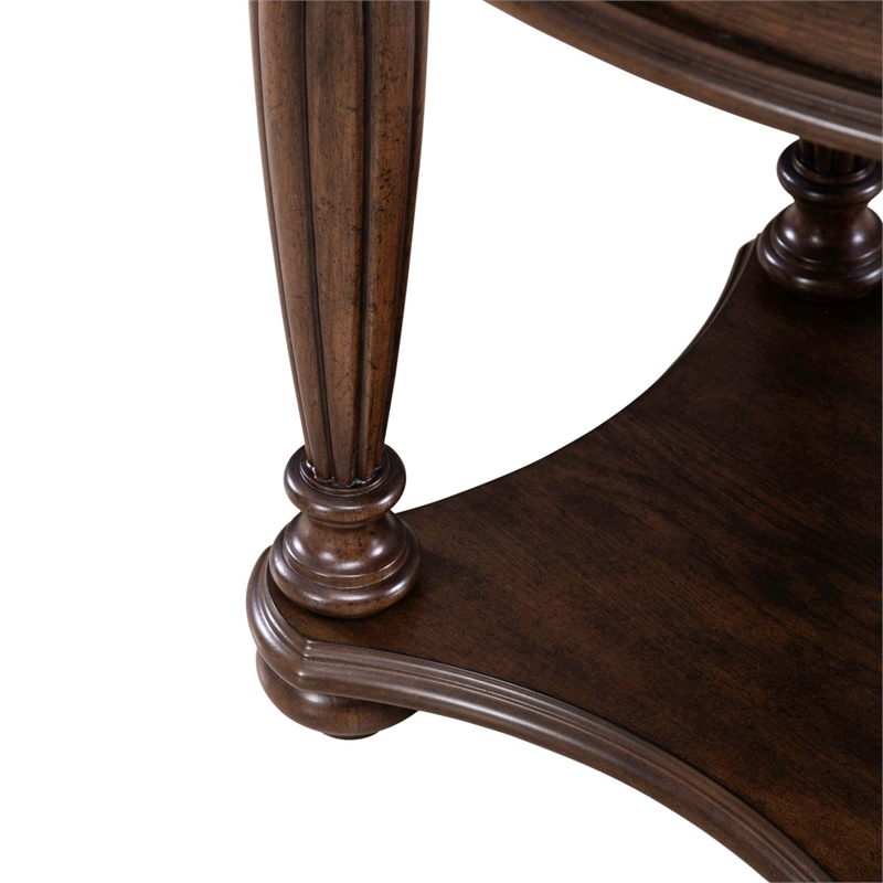 Liberty Furniture Allington Oval End Table - Brown