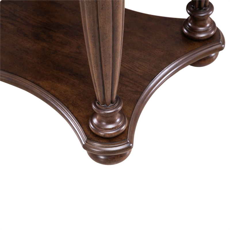 Liberty Furniture Allington Oval End Table - Brown