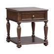 Liberty Furniture Allington Rectangular End Table - Brown