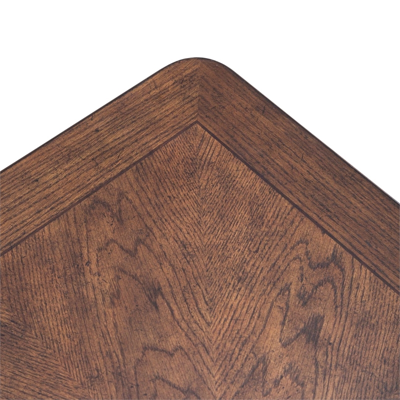 Liberty Furniture Allington Rectangular End Table - Brown