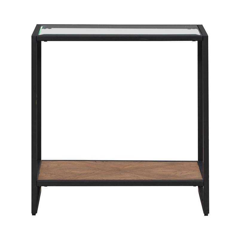 Liberty Furniture Bedford Chairside Table - Brown