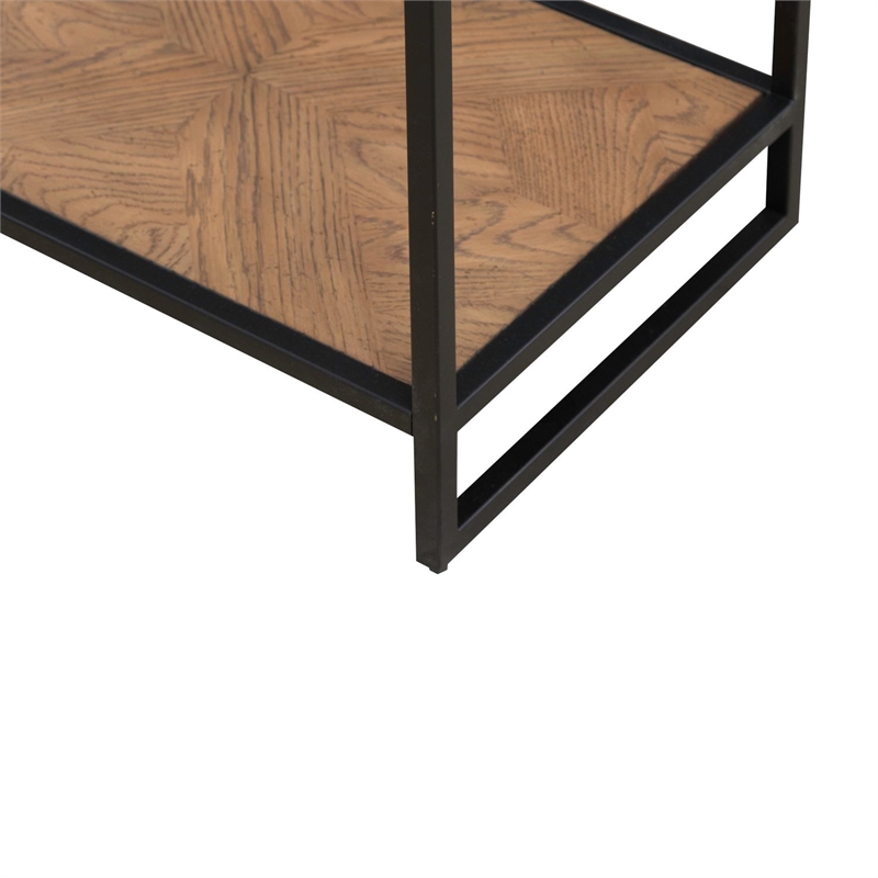 Liberty Furniture Bedford Chairside Table - Brown