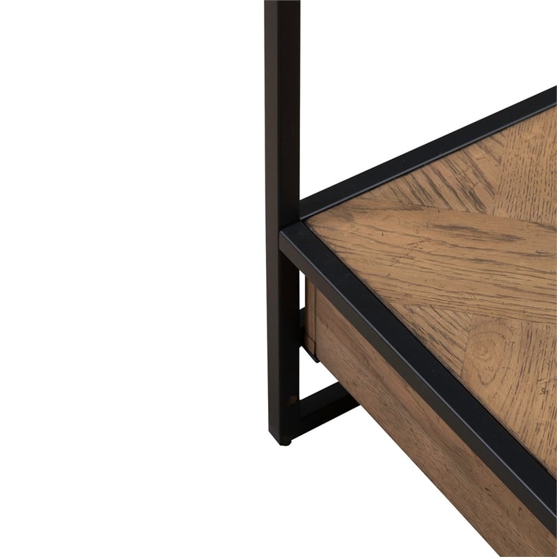 Liberty Furniture Bedford Drawer End Table - Brown