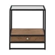 Liberty Furniture Bedford Drawer End Table - Brown