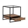 Liberty Furniture Bedford Drawer End Table - Brown