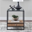 Liberty Furniture Bedford Drawer End Table - Brown