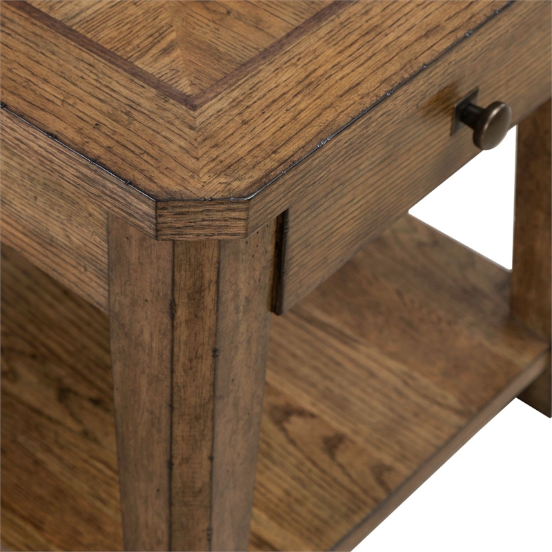 Liberty Furniture Carolina Park End Table - Brown