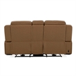 Liberty Furniture Callihan Loveseat w/ Console P3 & ZW - Brown