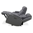 Liberty Furniture Chapman Loveseat w/ Console P2 & ZG - Gray