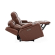 Liberty Furniture Caswell Loveseat w/ Console P2 & ZG - Brown