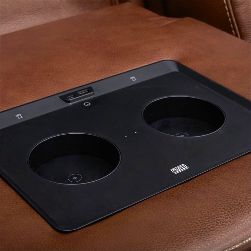 Liberty Furniture Caswell Sofa P2 & ZG - Brown