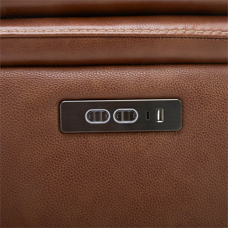 Liberty Furniture Caswell Sofa P2 & ZG - Brown