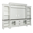 Liberty Furniture Allyson Park Entertainment Center with Piers - White