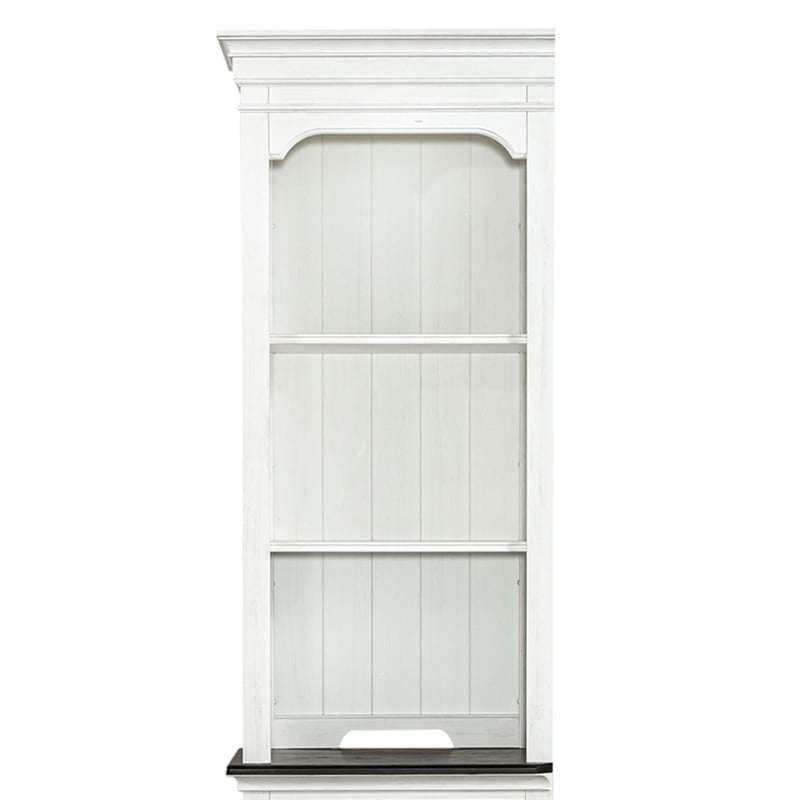 Liberty Furniture Allyson Park Entertainment Center with Piers - White