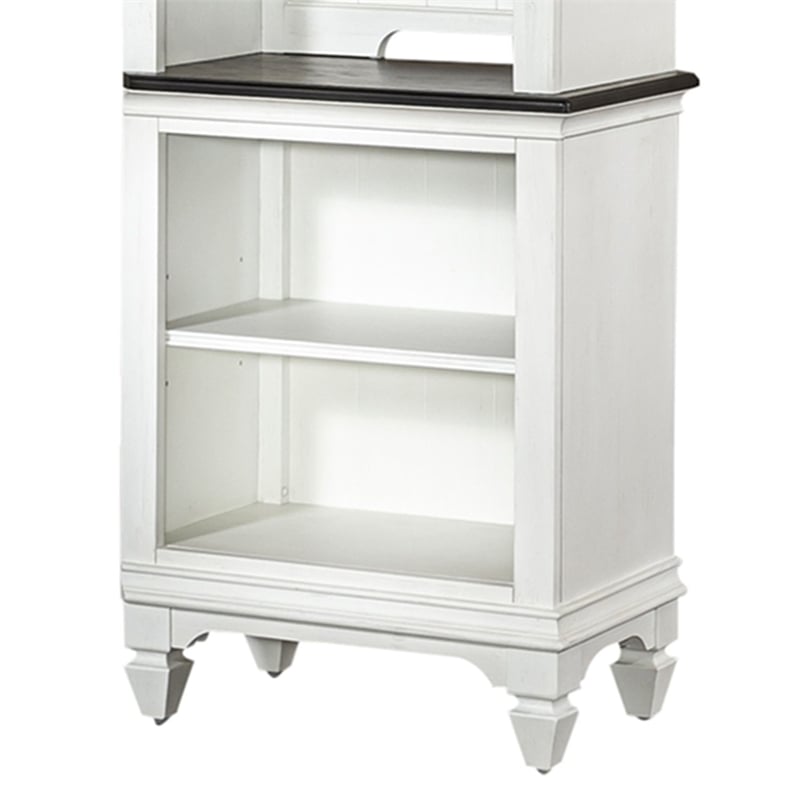 Liberty Furniture Allyson Park Entertainment Center with Piers - White