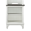 Liberty Furniture Allyson Park Entertainment Center with Piers - White