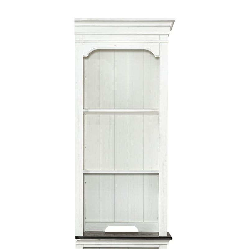 Liberty Furniture Allyson Park Entertainment Center with Piers - White