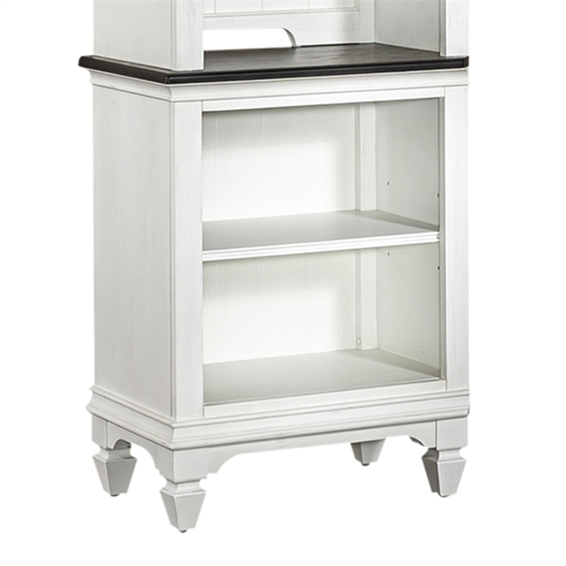 Liberty Furniture Allyson Park Entertainment Center with Piers - White