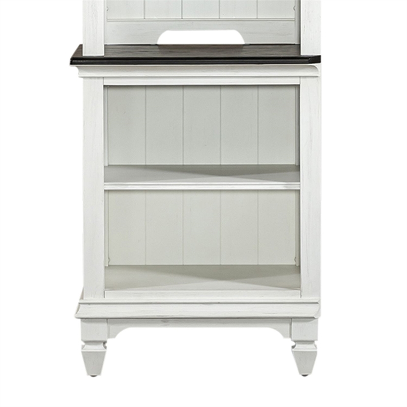 Liberty Furniture Allyson Park Entertainment Center with Piers - White