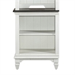 Liberty Furniture Allyson Park Entertainment Center with Piers - White