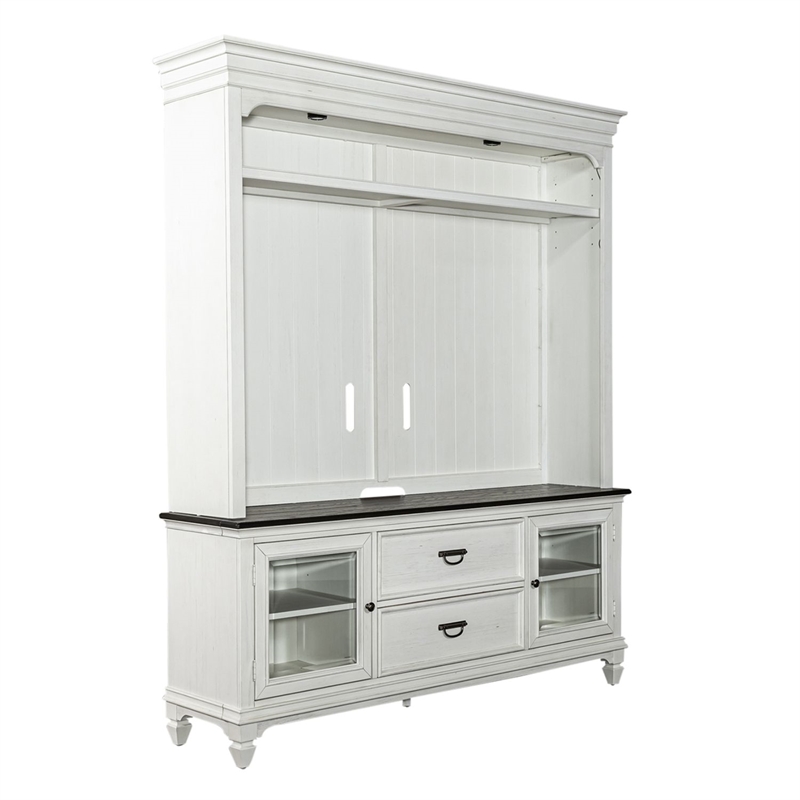 Liberty Furniture Allyson Park Entertainment Center - White