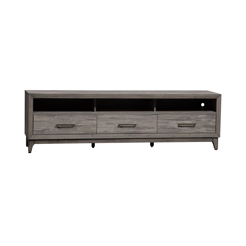 Liberty Furniture Mercury 76 Inch TV Console - Gray