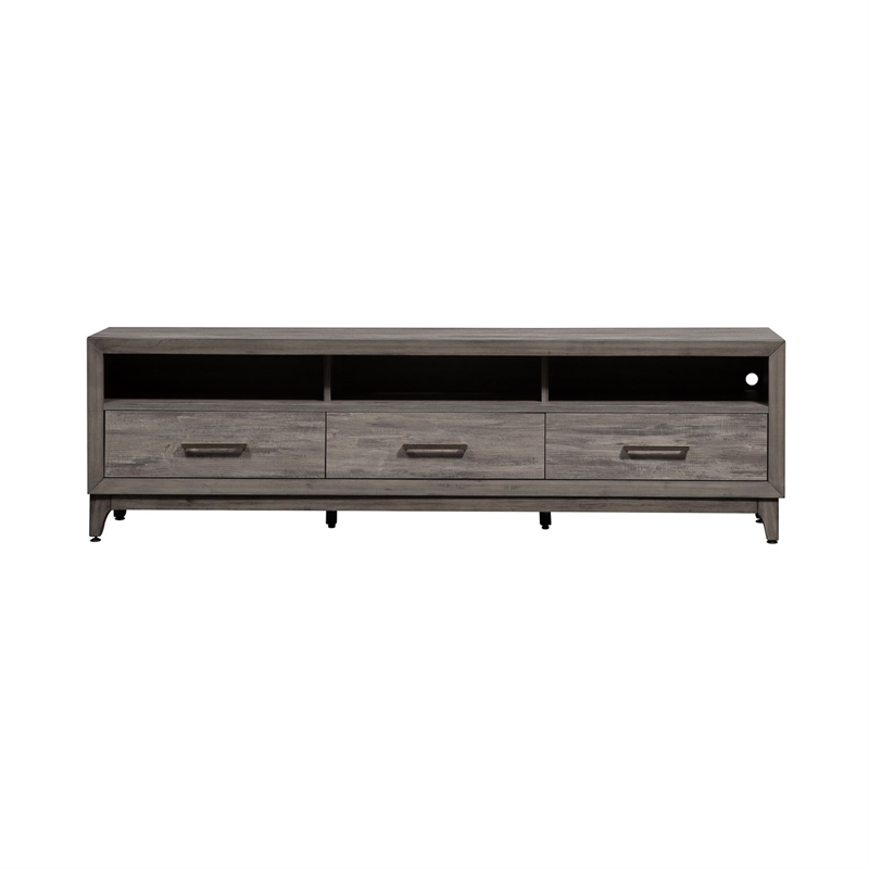 Liberty Furniture Mercury 76 Inch TV Console - Gray