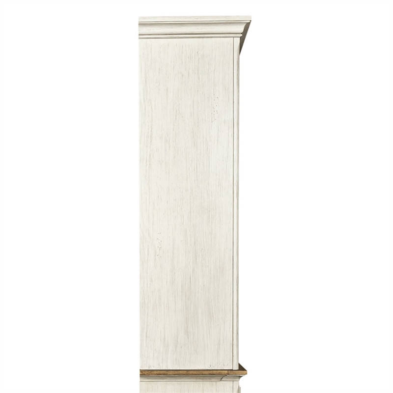 Liberty Furniture Farmhouse Reimagined Opt Entertainment Center - White