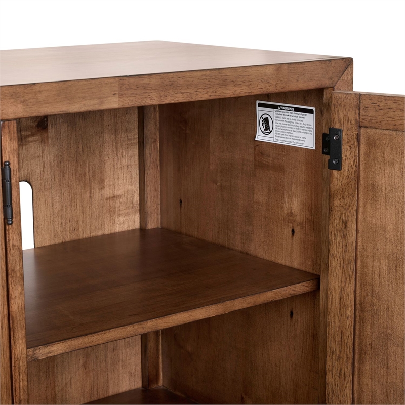 Liberty Furniture Shaker Lakes 82 Inch TV Console - Brown