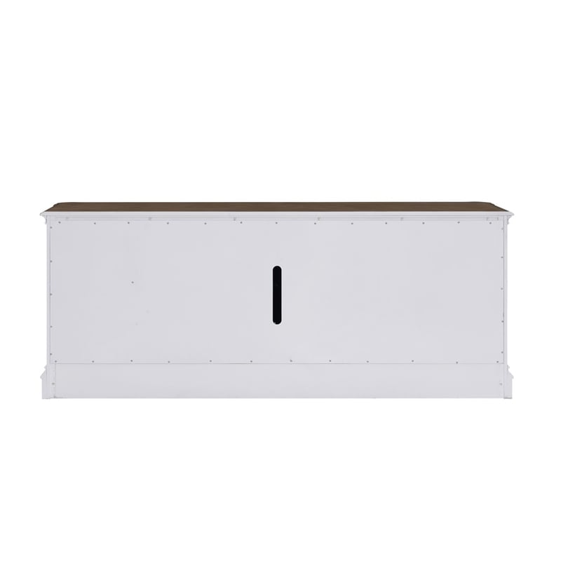 Liberty Furniture Fireplace TV Consoles 82 Inch Fireplace TV Console - Brown