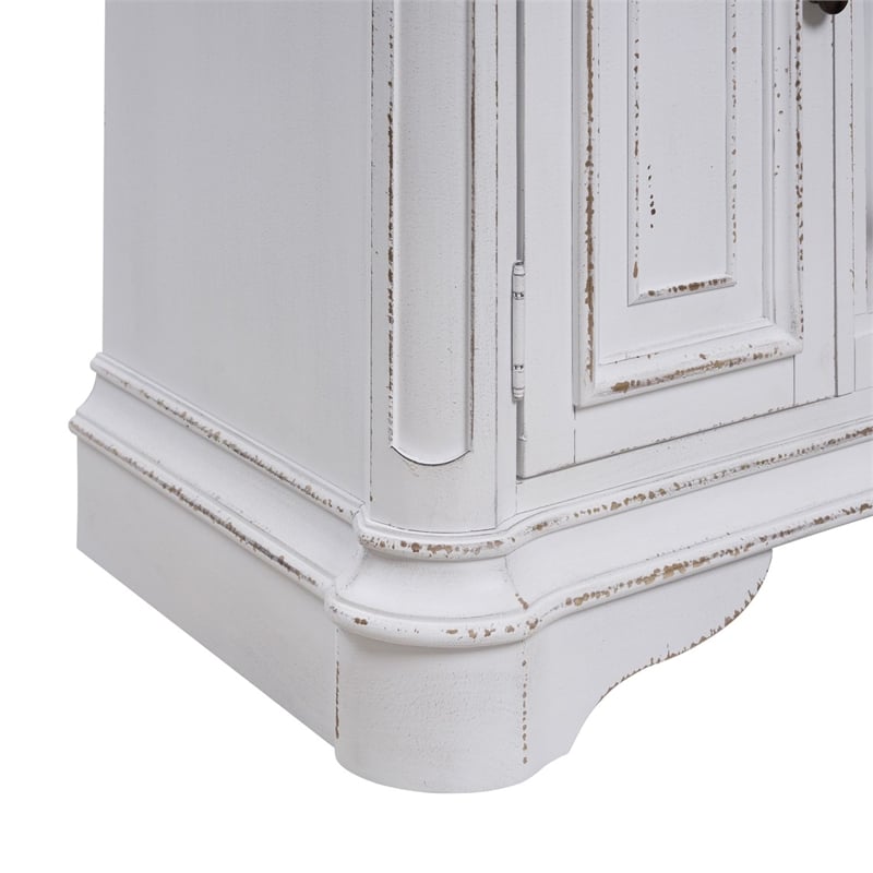 Liberty Furniture Fireplace TV Consoles 82 Inch Fireplace TV Console - Brown