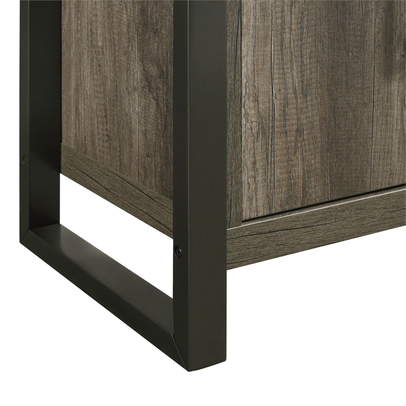 Liberty Furniture Fireplace TV Consoles 78 Inch Fireplace TV Console - Brown