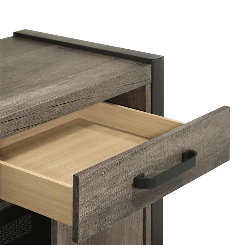 Liberty Furniture Fireplace TV Consoles 78 Inch Fireplace TV Console - Brown