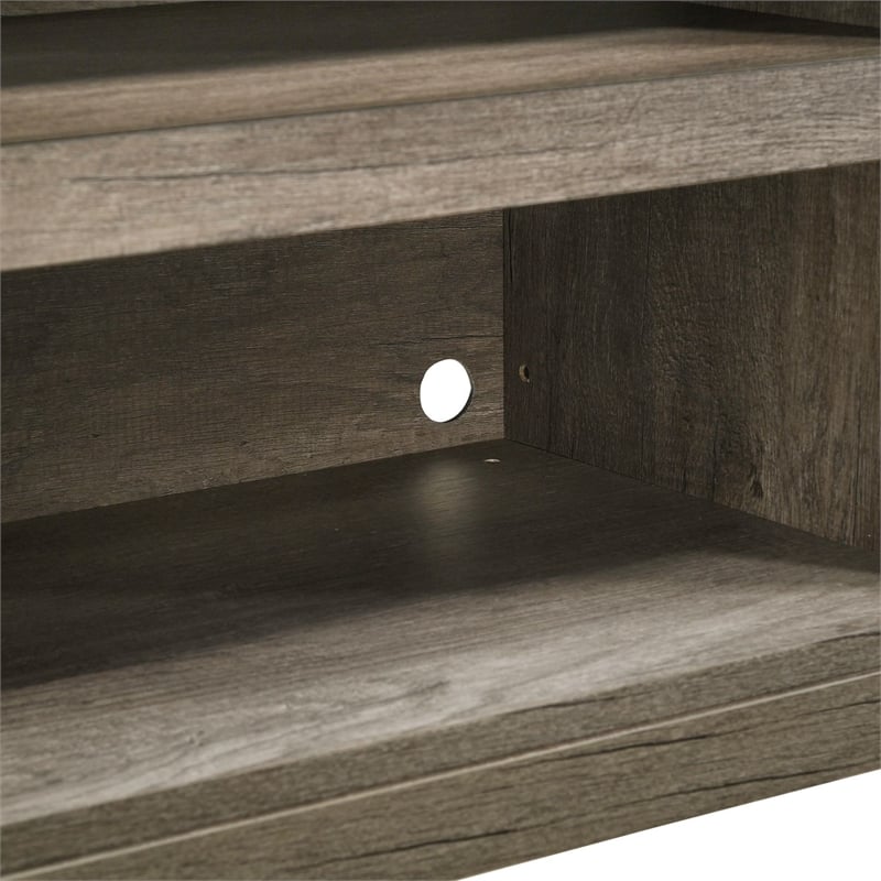 Liberty Furniture Fireplace TV Consoles 78 Inch Fireplace TV Console - Brown