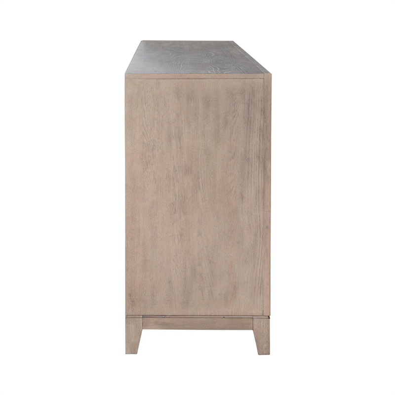 Liberty Furniture Fireplace TV Consoles 80 Inch Fireplace TV Console - Brown