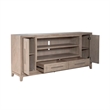 Liberty Furniture Fireplace TV Consoles 80 Inch Fireplace TV Console - Brown