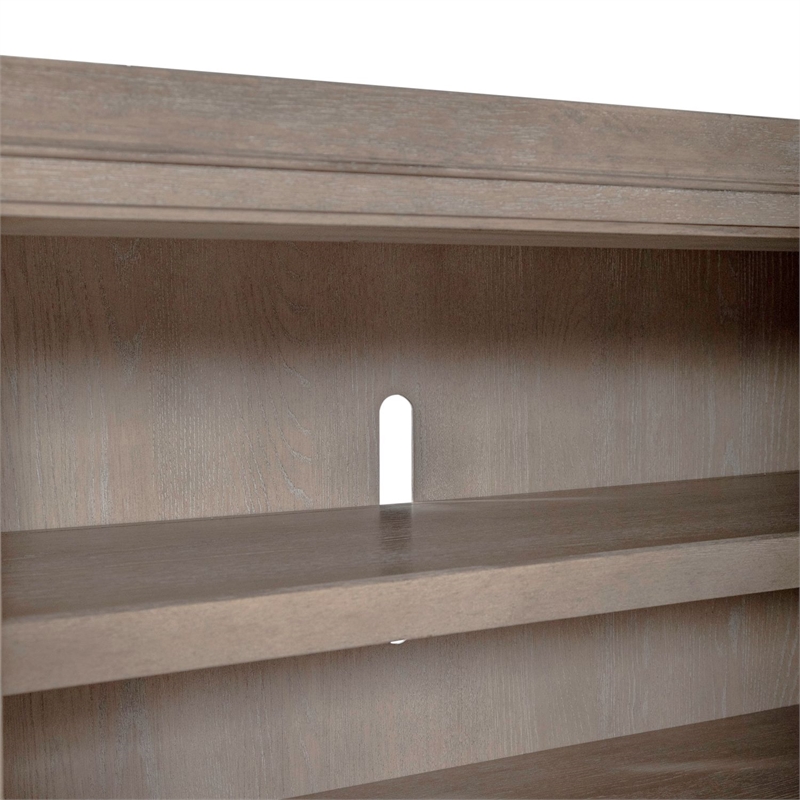 Liberty Furniture Fireplace TV Consoles 80 Inch Fireplace TV Console - Brown