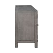 Liberty Furniture Fireplace TV Consoles 406 78 Inch Console w/ Fire FTS - Brown