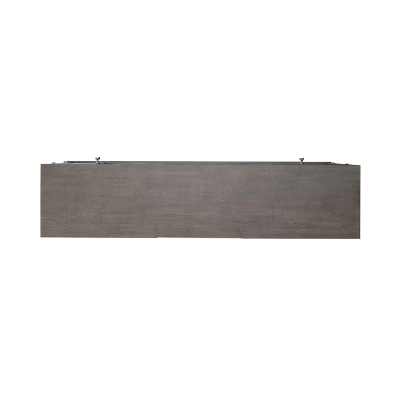 Liberty Furniture Fireplace TV Consoles 406 78 Inch Console w/ Fire FTS - Brown
