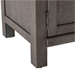 Liberty Furniture Fireplace TV Consoles 406 78 Inch Console w/ Fire FTS - Brown
