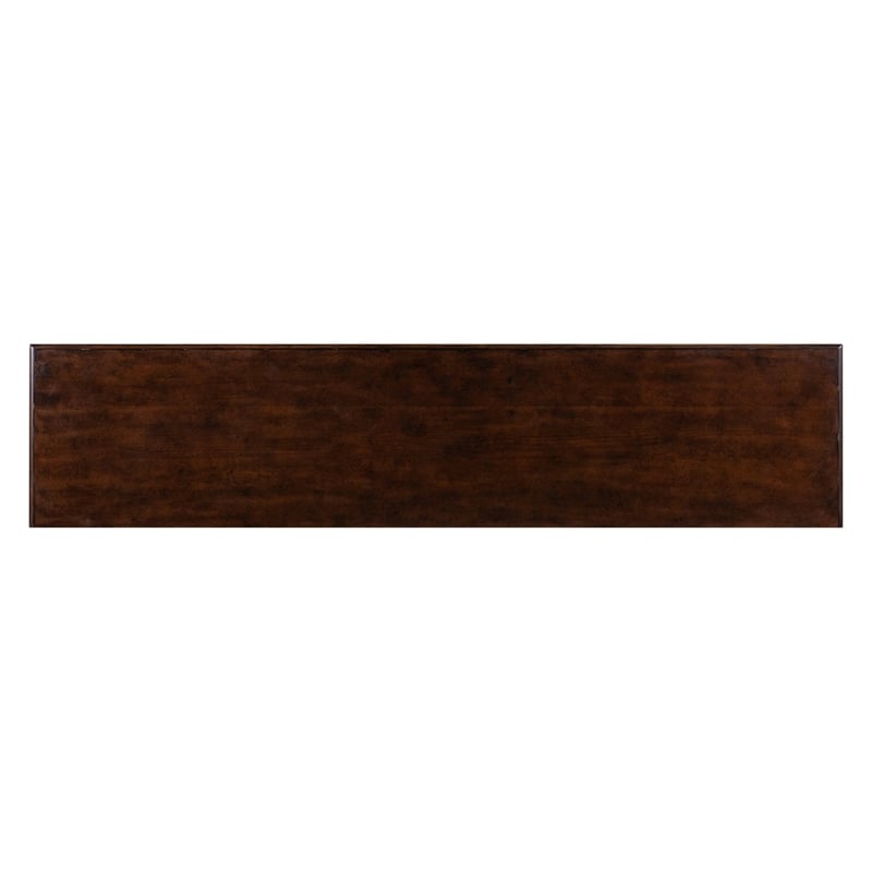 Liberty Furniture Fireplace TV Consoles 512 84 Inch Console w/ Fire FTS - Brown