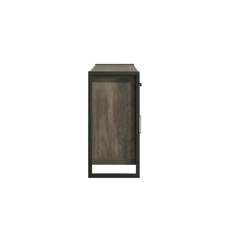 Liberty Furniture Fireplace TV Consoles 686 78 Inch Console w/ Fire FTS - Brown