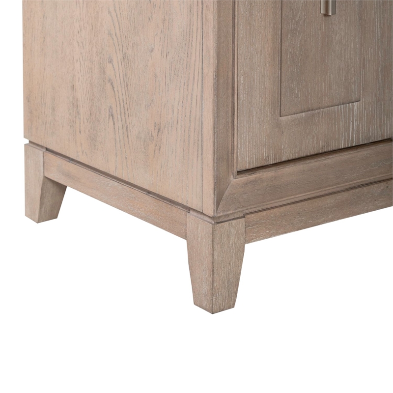 Liberty Furniture Fireplace TV Consoles 789 80 Inch Console w/ Fire FTS - Brown