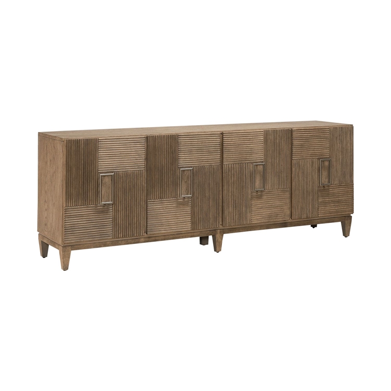 Liberty Furniture Serenity 82 Inch Accent TV Console - Brown